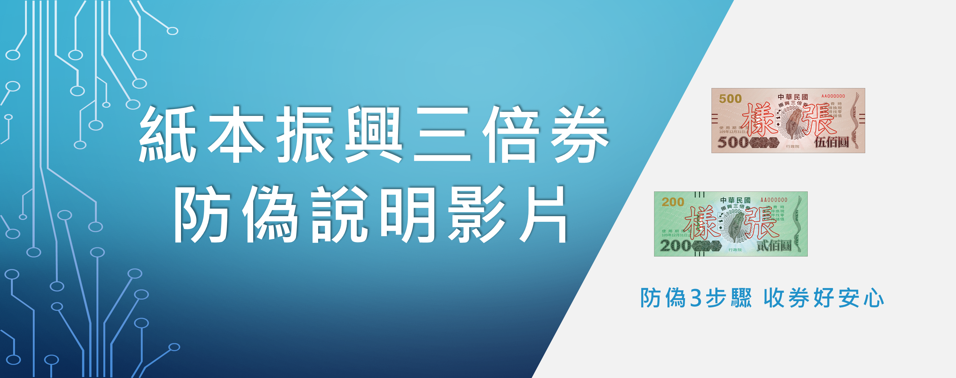 紙本振興三倍券防偽說明影片